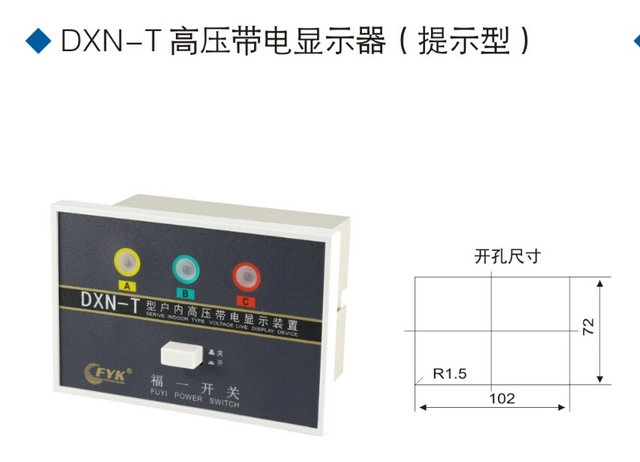 DXN-T高壓帶電顯示器